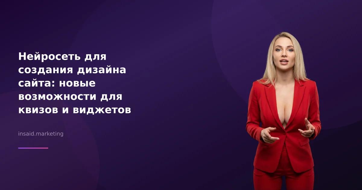 Нейросеть для создания дизайна сайта: новые возможности для квизов и виджетов