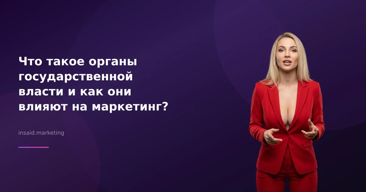 Что такое органы государственной власти и как они влияют на маркетинг?