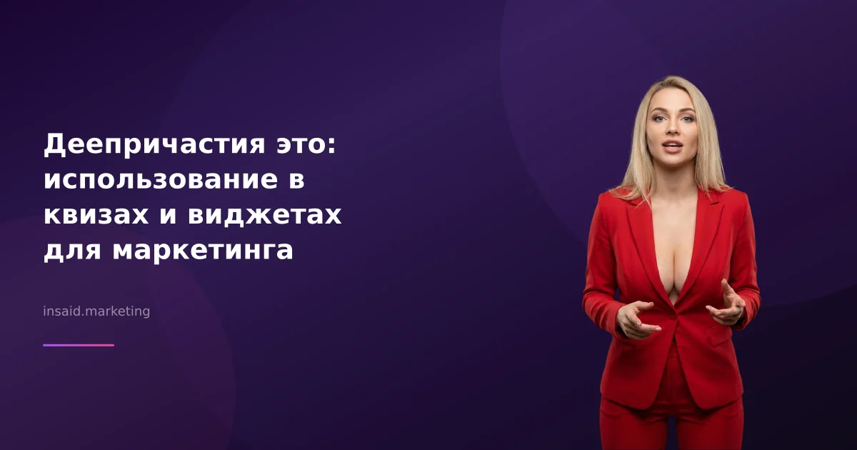 Деепричастия это: использование в квизах и виджетах для маркетинга