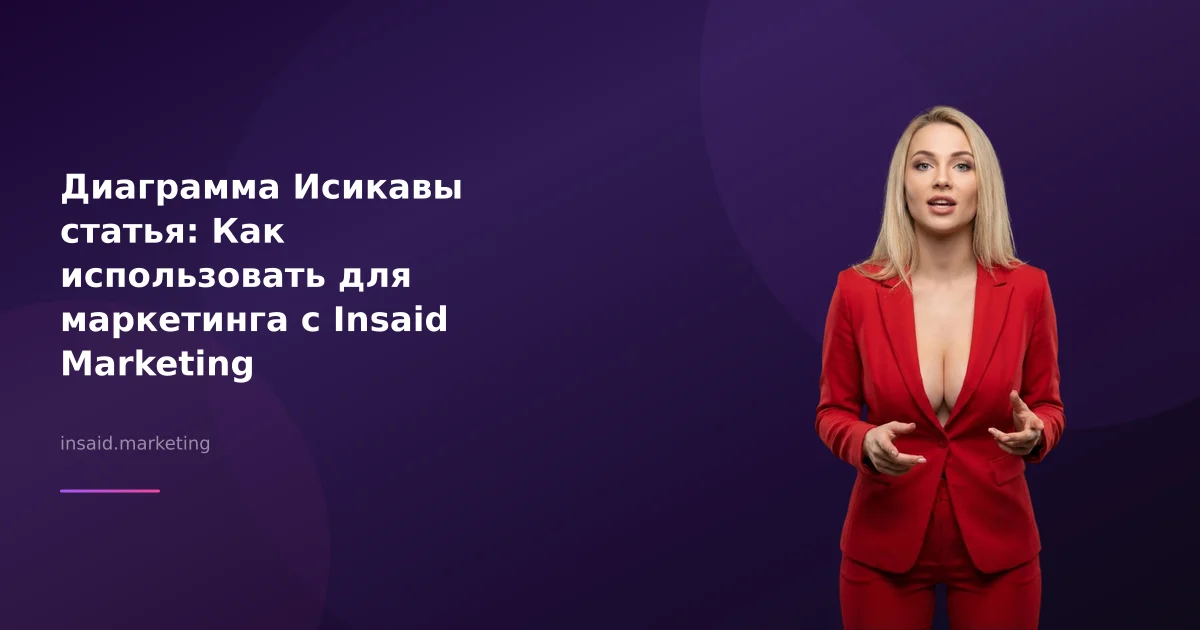 Диаграмма Исикавы статья: Как использовать для маркетинга с Insaid Marketing