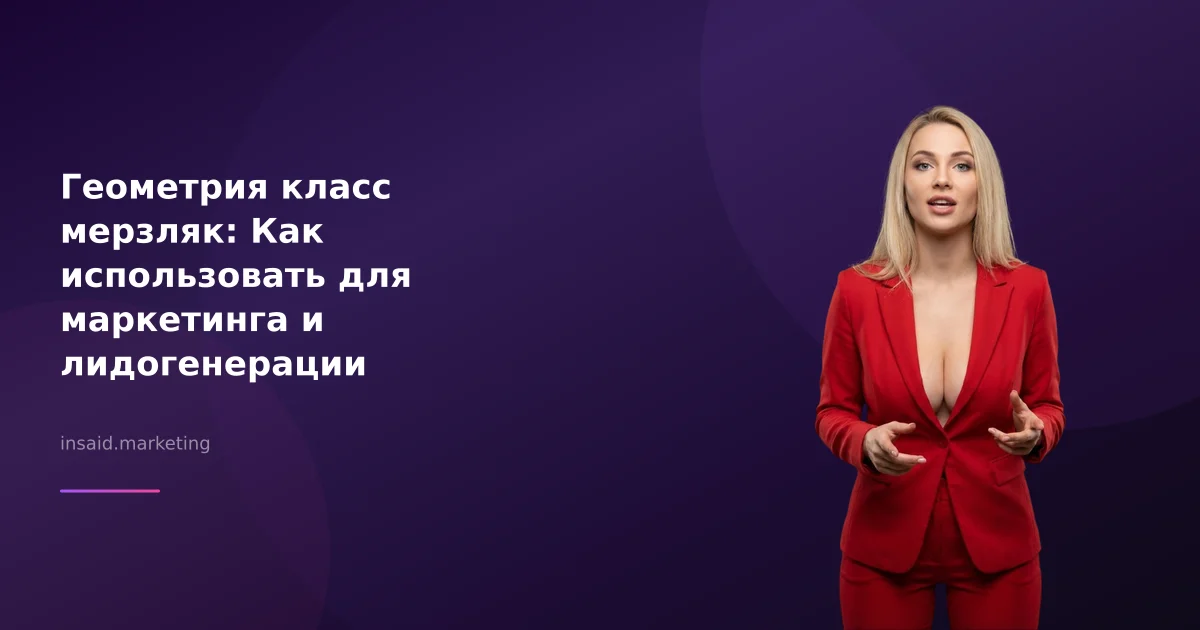 Геометрия класс мерзляк: Как использовать для маркетинга и лидогенерации