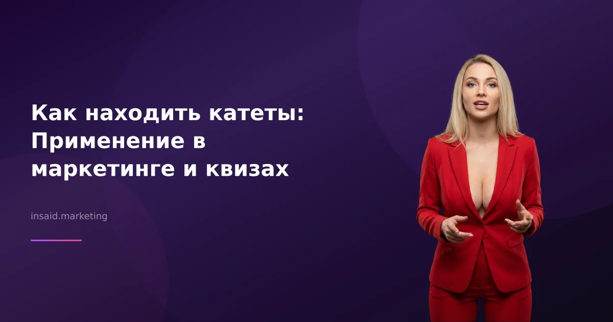 Как находить катеты: Применение в маркетинге и квизах