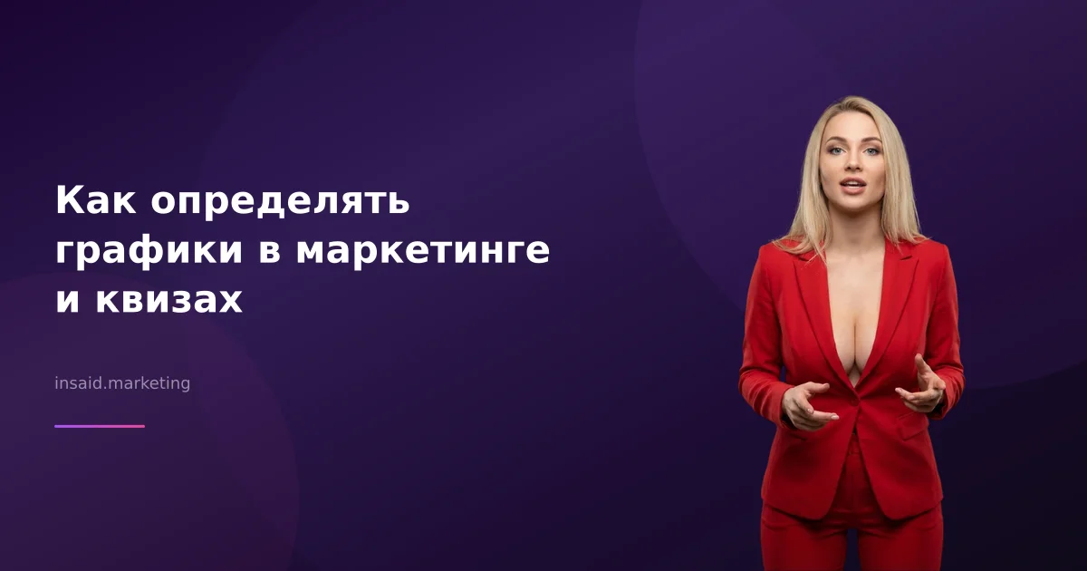 Как определять графики в маркетинге и квизах
