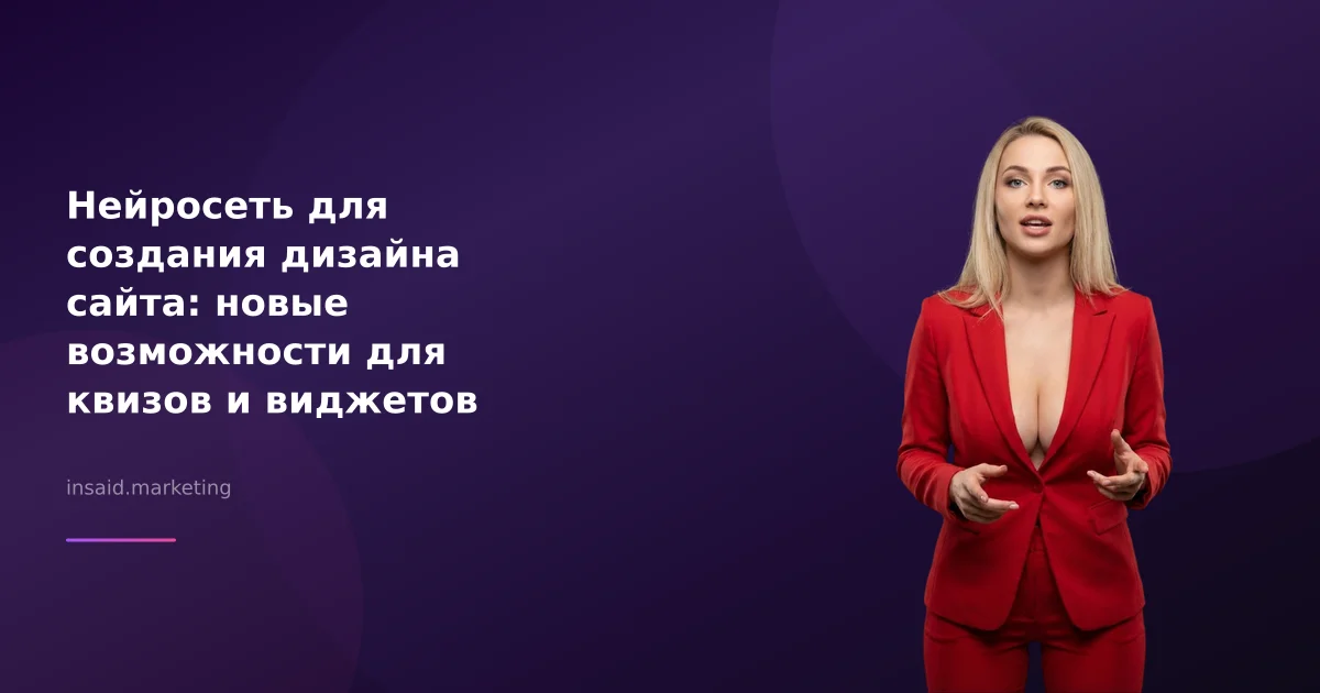Нейросеть для создания дизайна сайта: новые возможности для квизов и виджетов