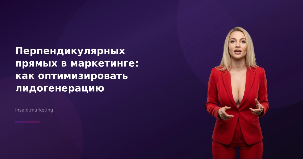 Перпендикулярных прямых в маркетинге: как оптимизировать лидогенерацию