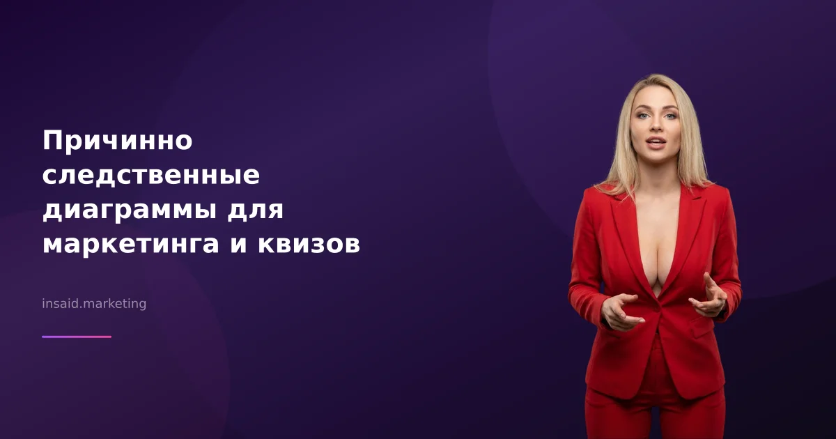 Причинно следственные диаграммы для маркетинга и квизов