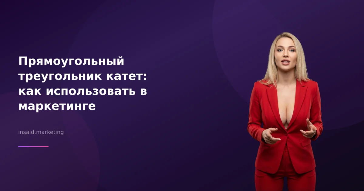 Прямоугольный треугольник катет: как использовать в маркетинге